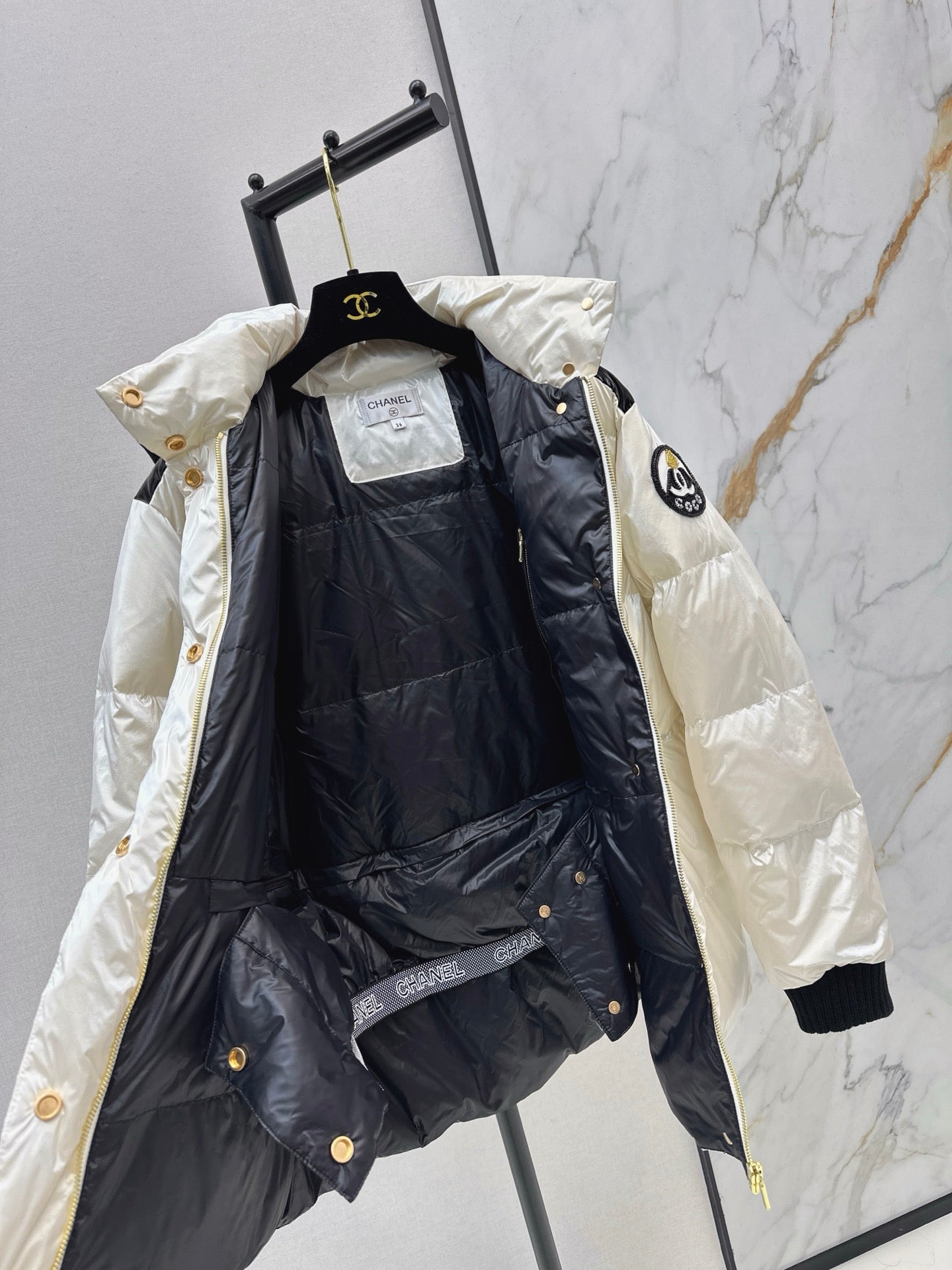 Chan NEW Hooded down jacket