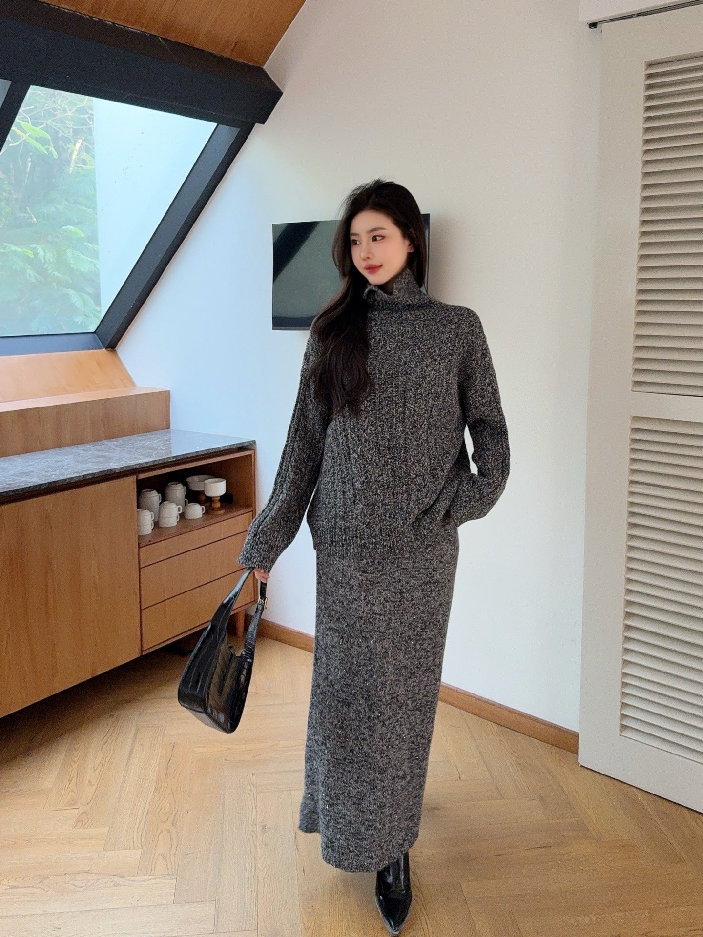 Brun NEW Knitted suit