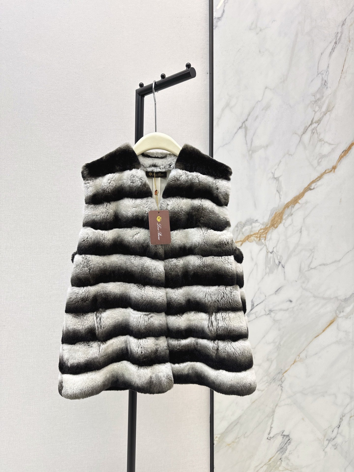 Loro NEW rabbit hair vest