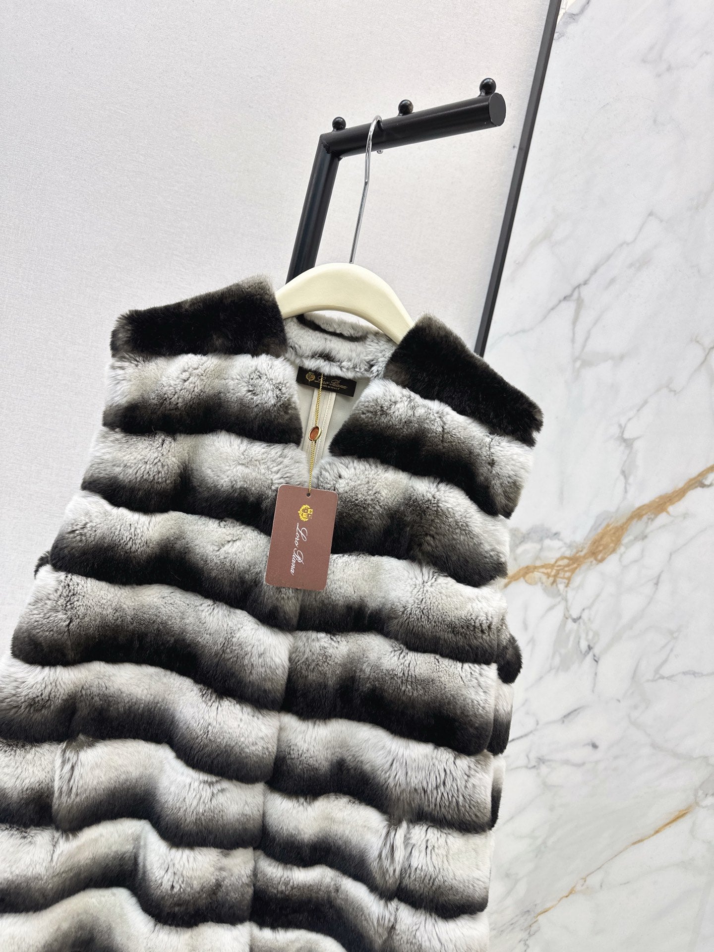 Loro NEW rabbit hair vest