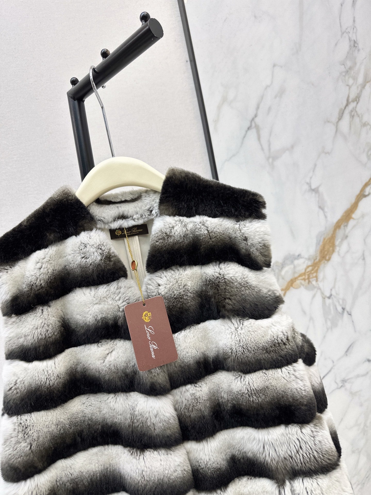 Loro NEW rabbit hair vest