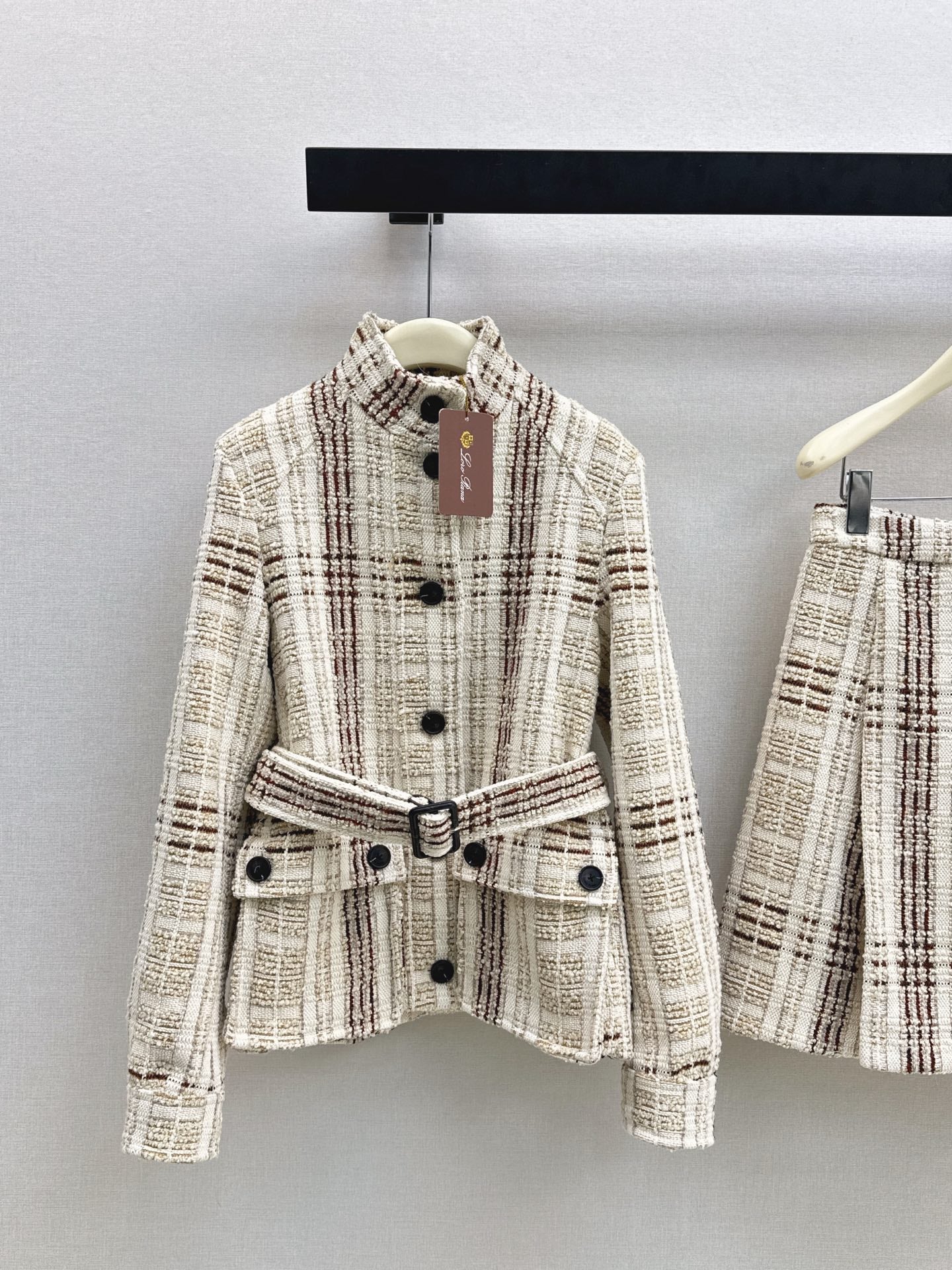 Loro NEW checked tweed jacket