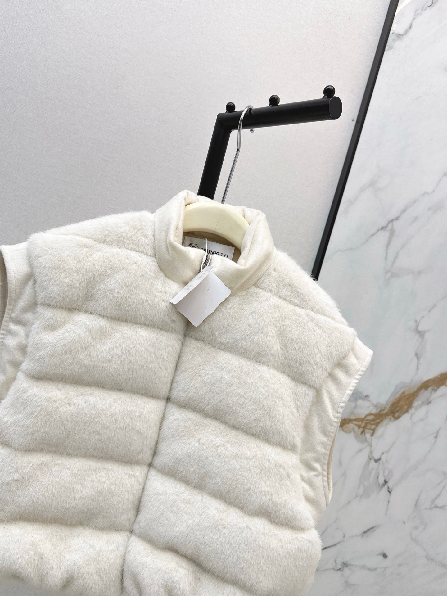 Brun NEW woolen  down vest