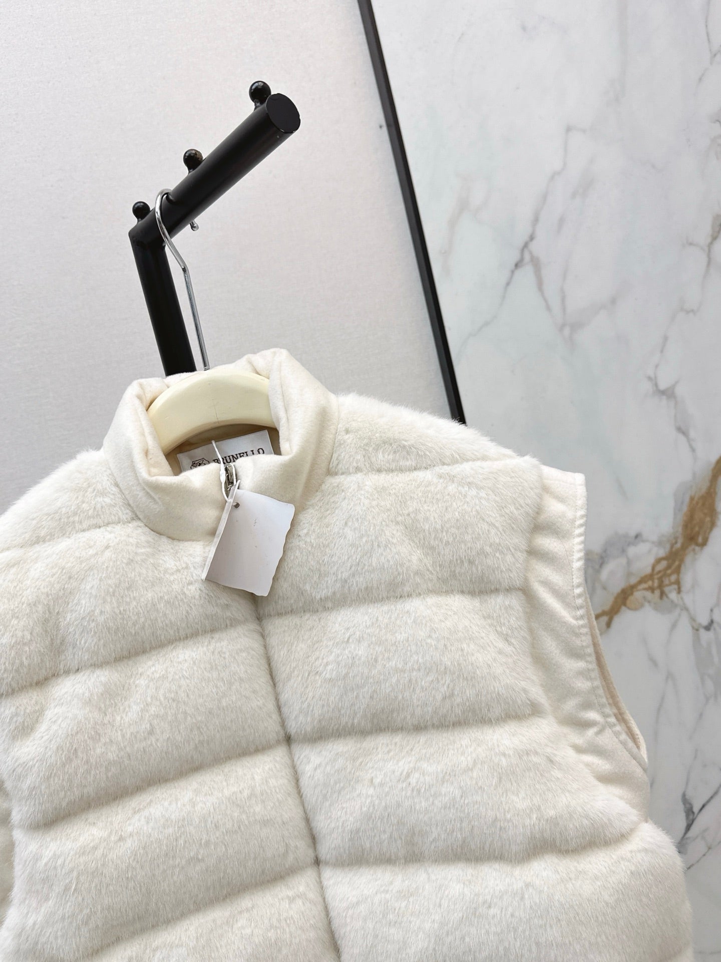 Brun NEW woolen  down vest