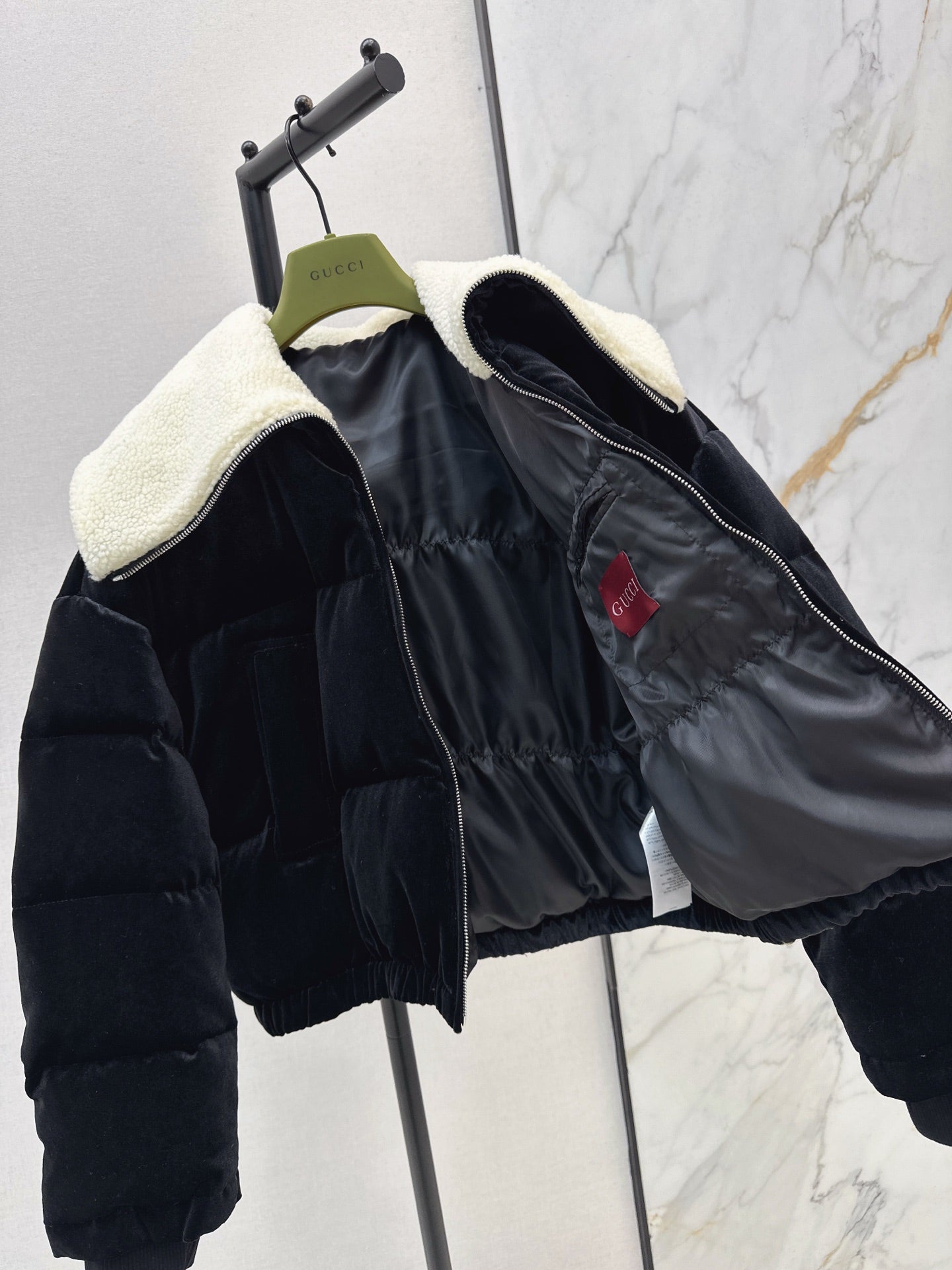 Guc NEW Velvet down jacket