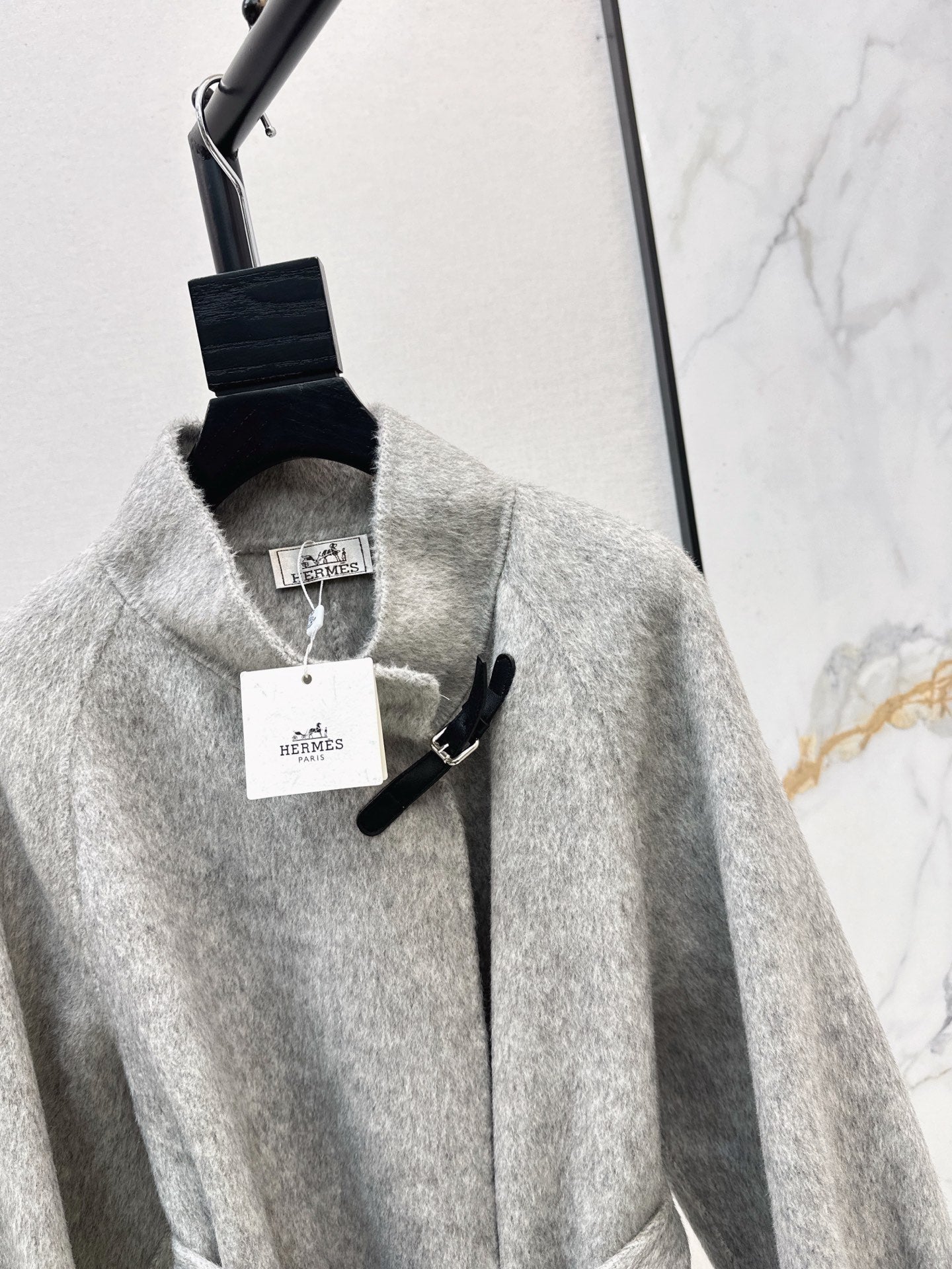 Herm NEW woolen belted overcoats