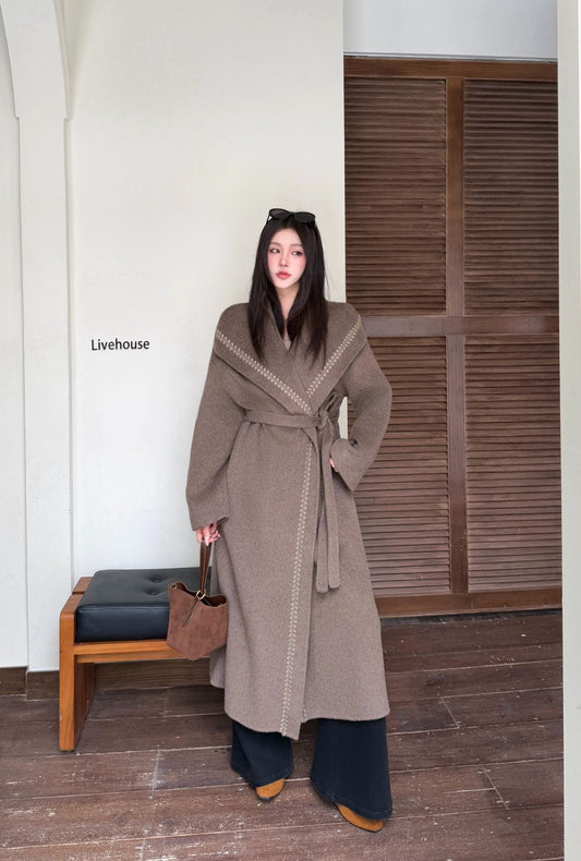 Herm NEW woolen long overcoats