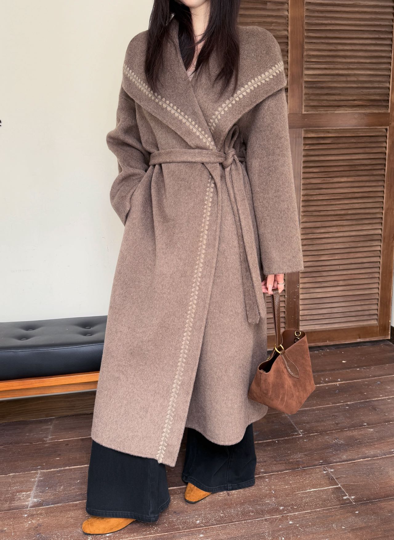 Herm NEW woolen long overcoats