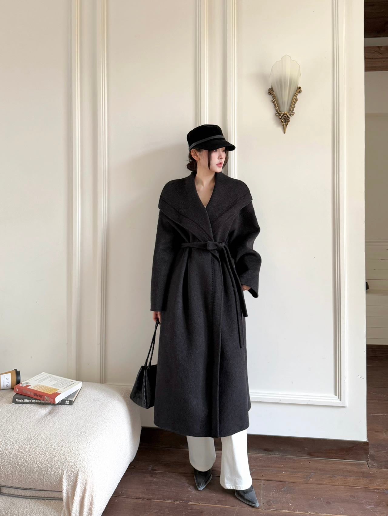 Herm NEW woolen long overcoats