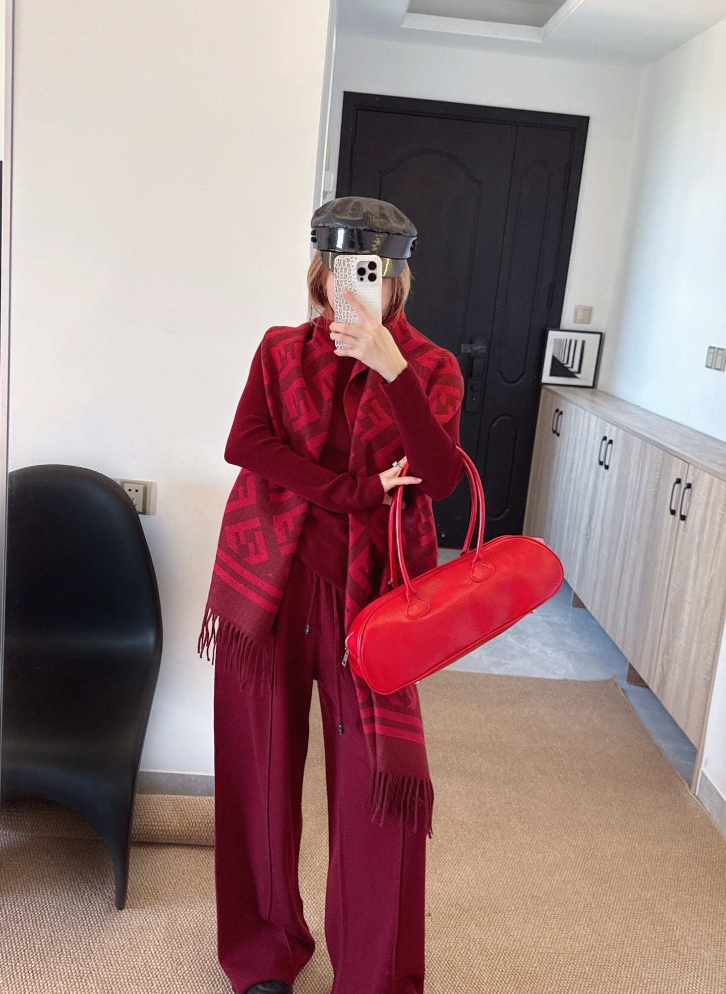 Fend NEW Knitted three-piece set