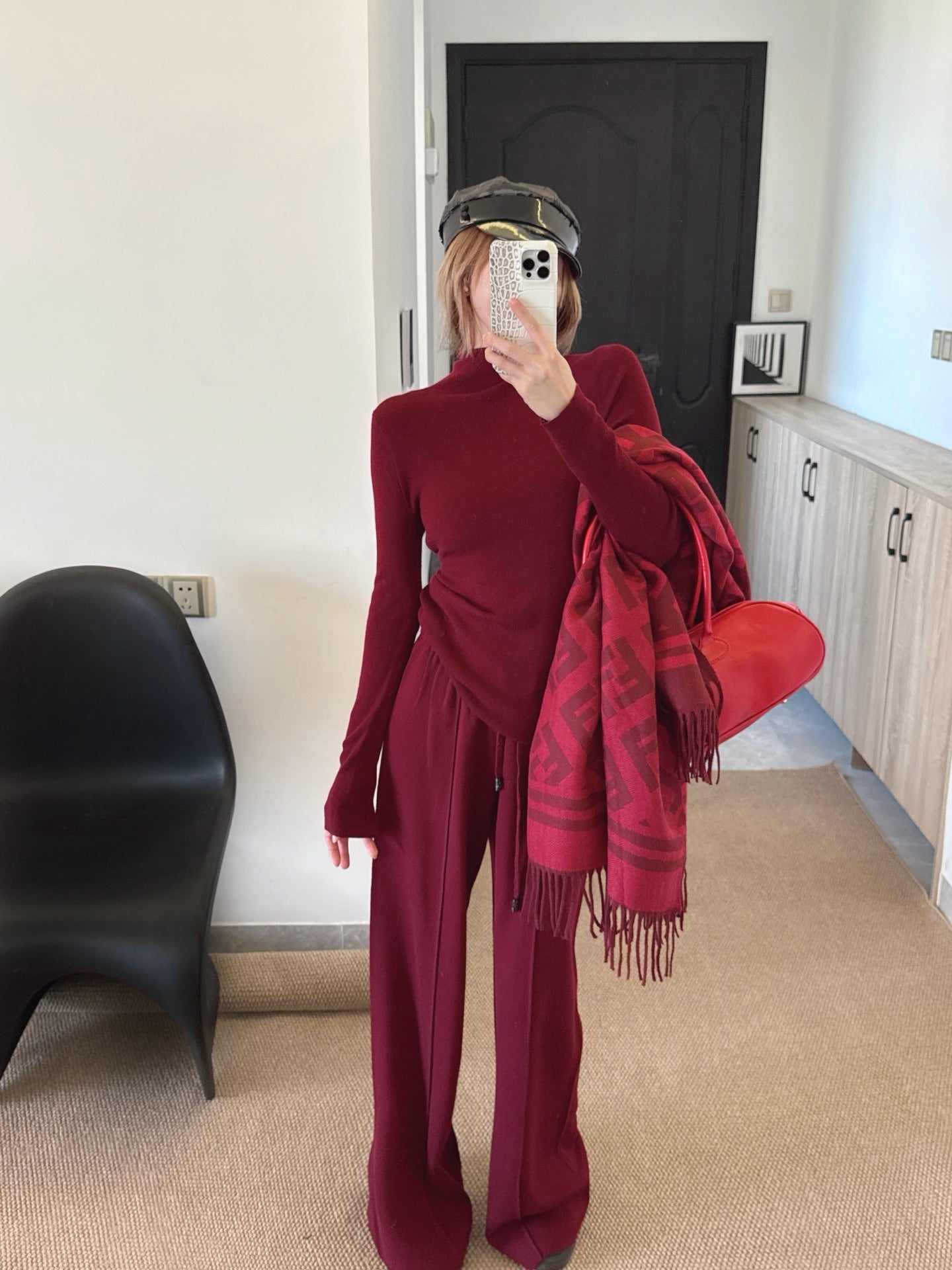 Fend NEW Knitted three-piece set