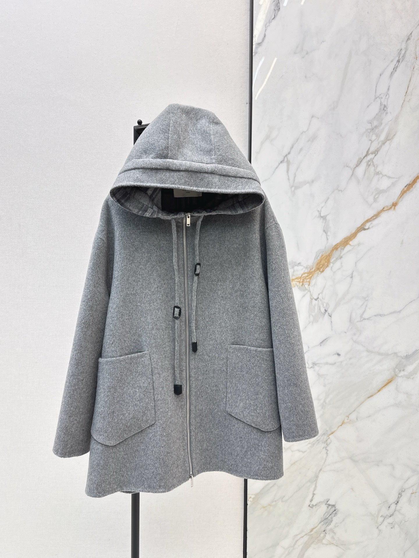 Ce1i NEW  hooded woolen iacket