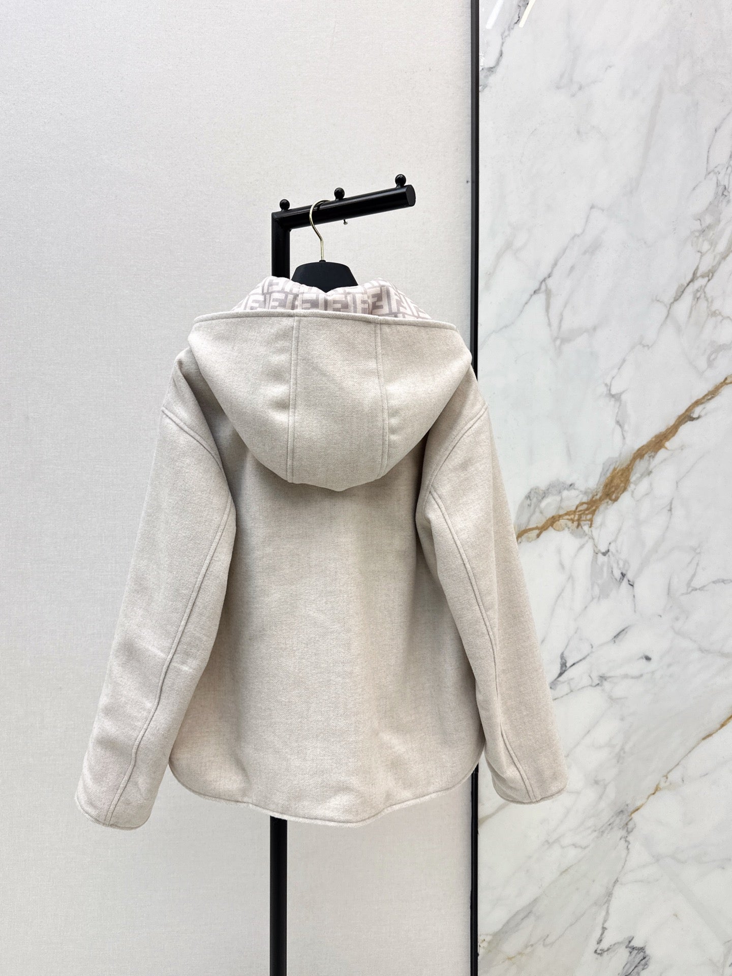 Fend NEW reversible hooded jacket