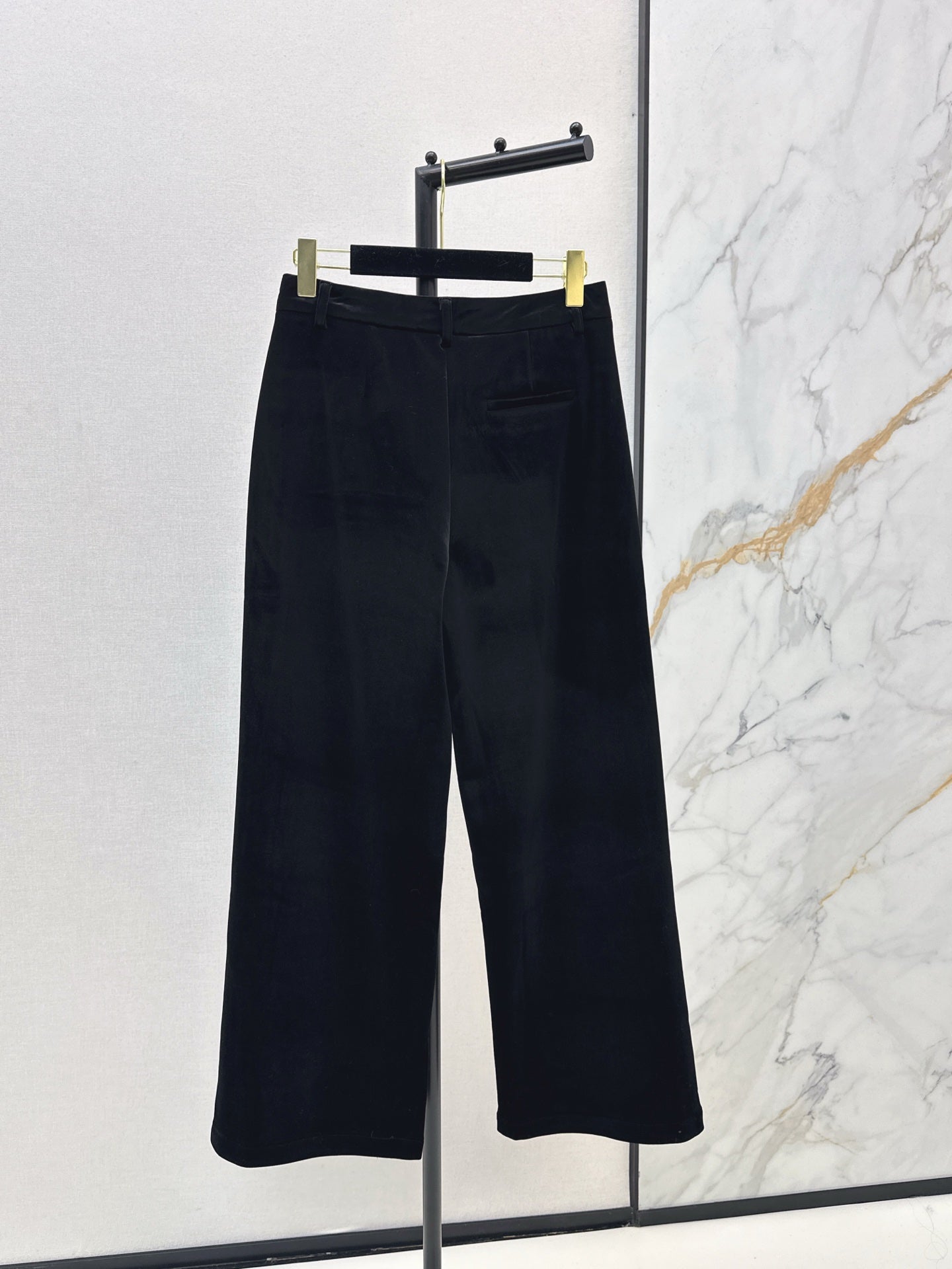 Chan NEW Velvet wide-leg pants