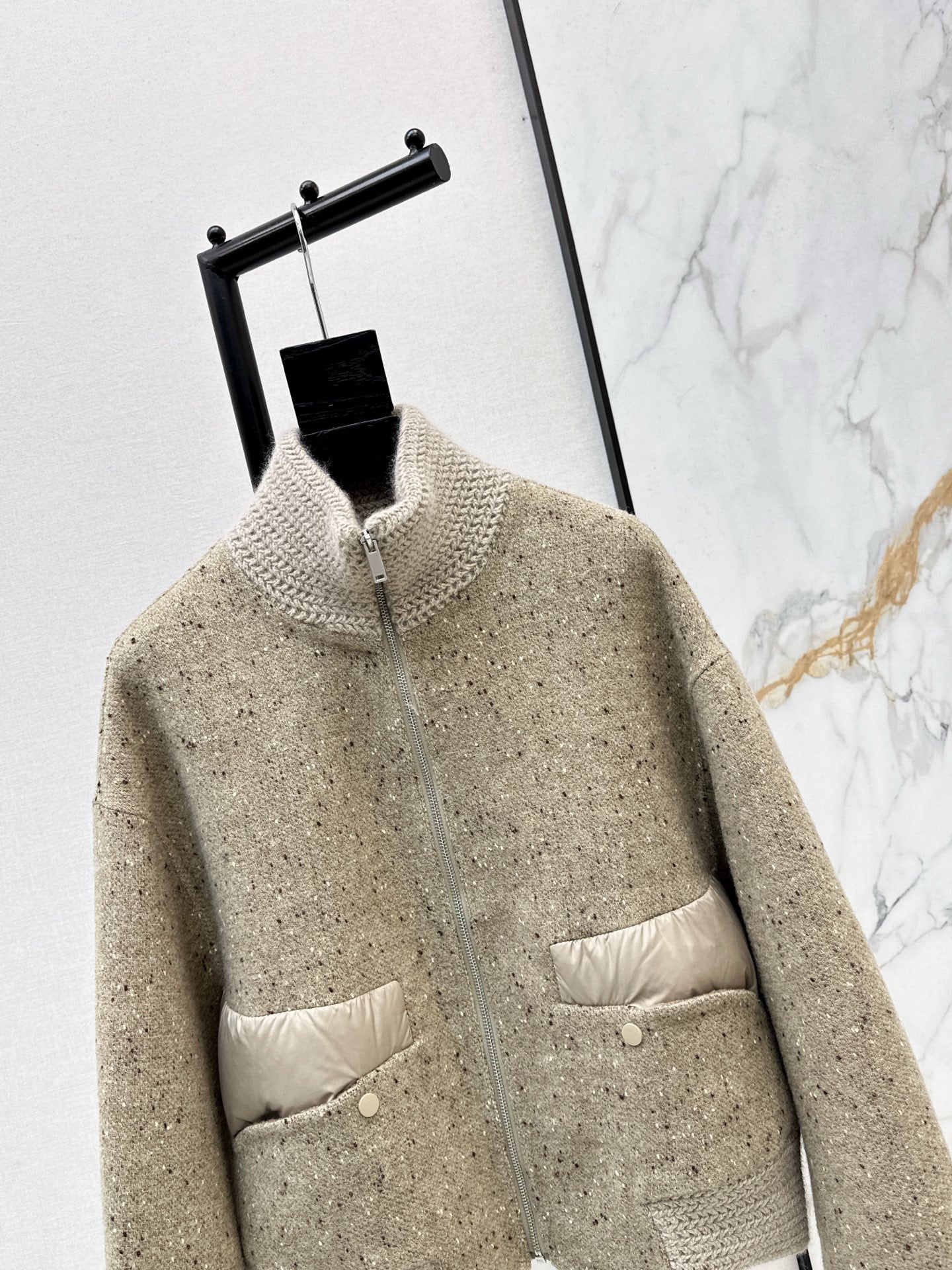 Max NEW woolen down jacket