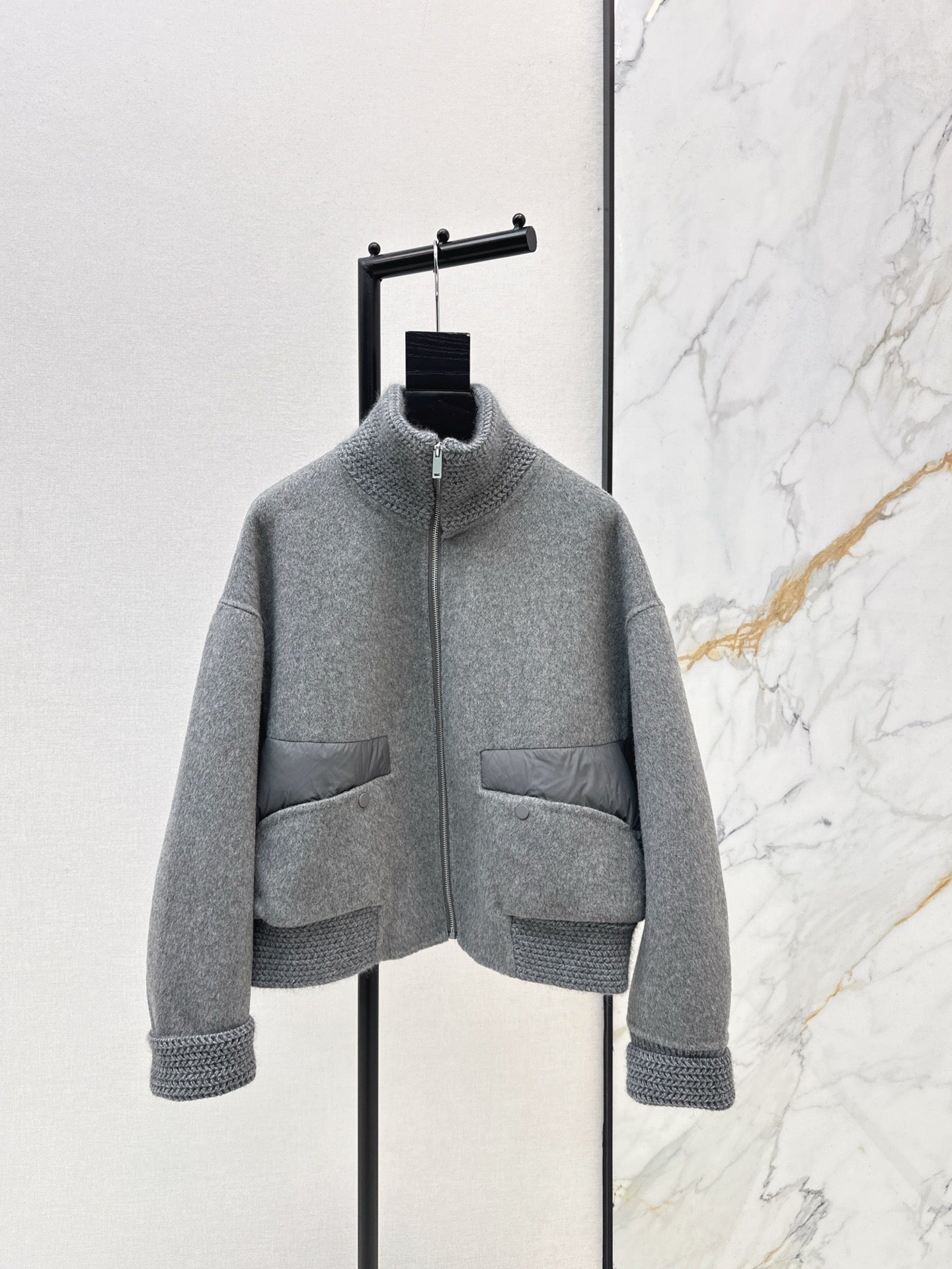 Max NEW woolen down jacket