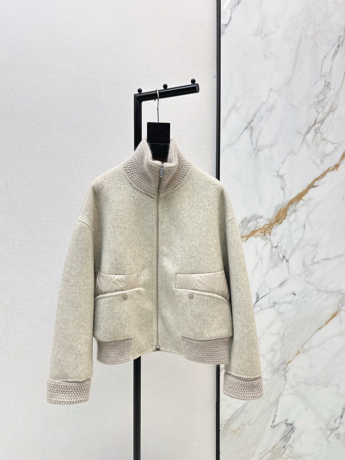 Max NEW woolen down jacket