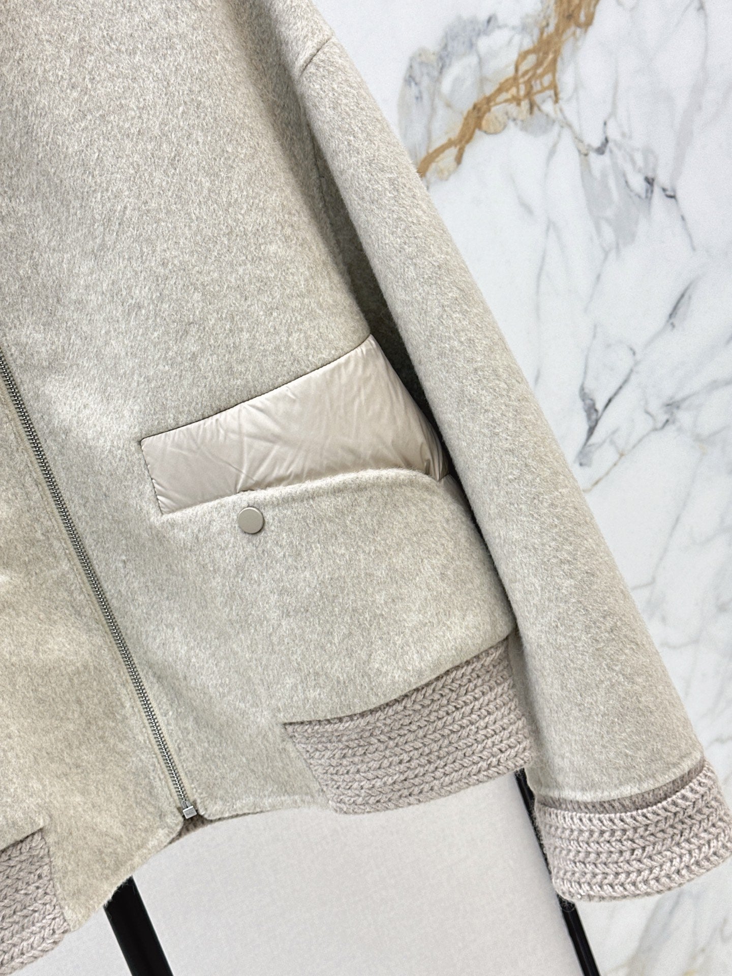 Max NEW woolen down jacket