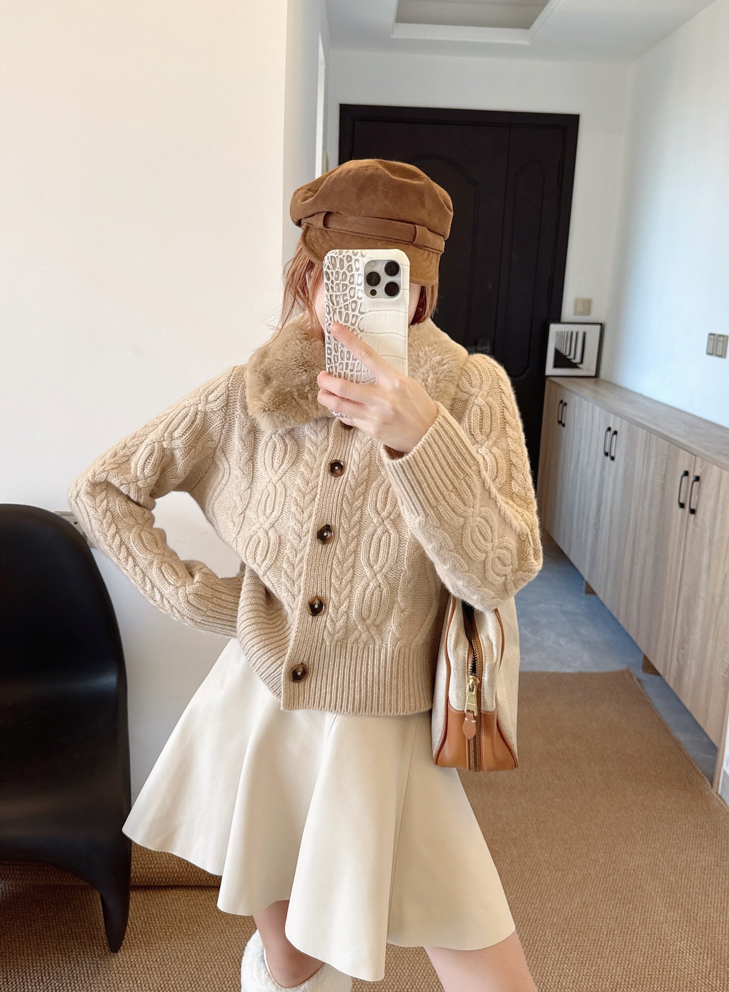 Loro NEW Knitted cashmere cardigan