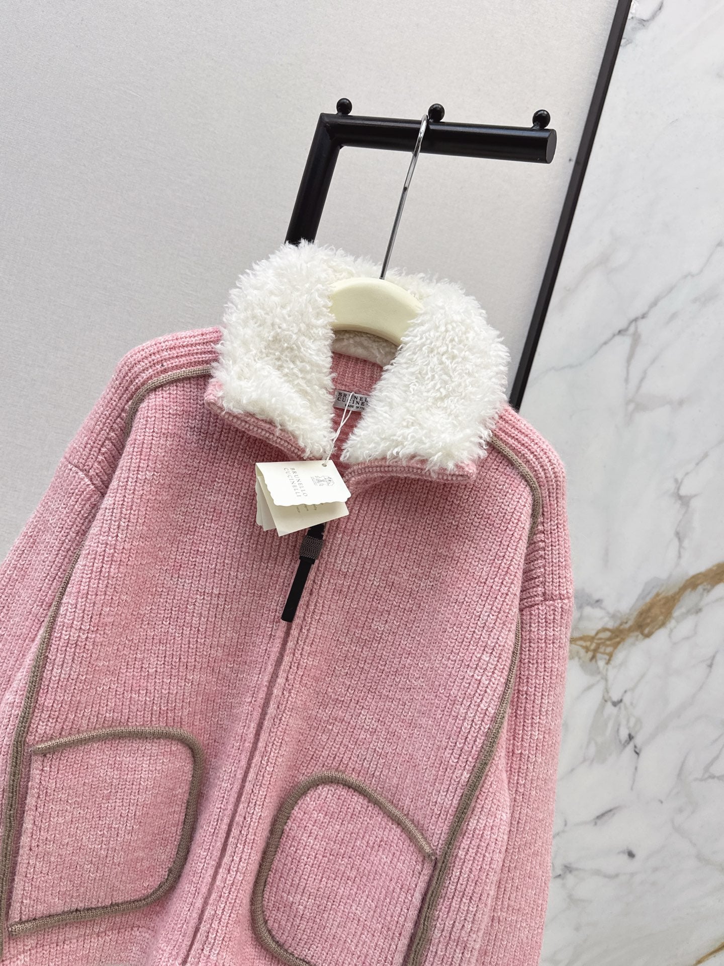 Brun NEW lambswool cardigan