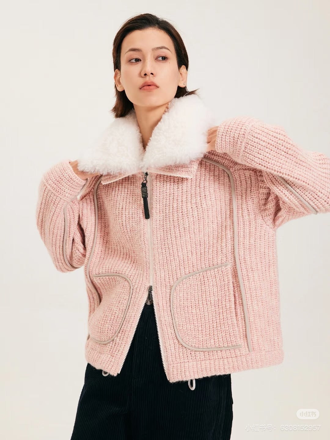 Brun NEW lambswool cardigan