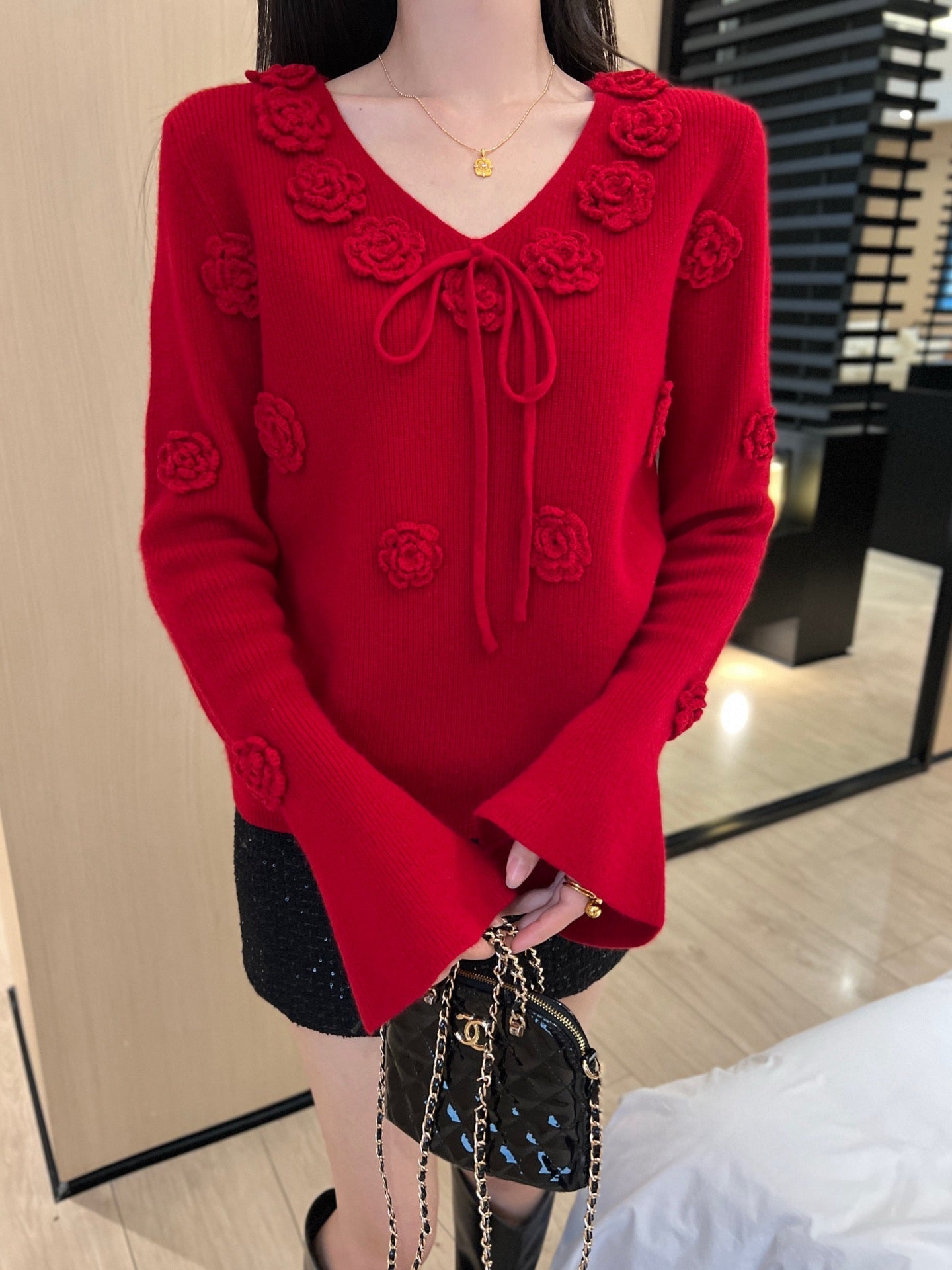 Miu NEW Knitted sweater