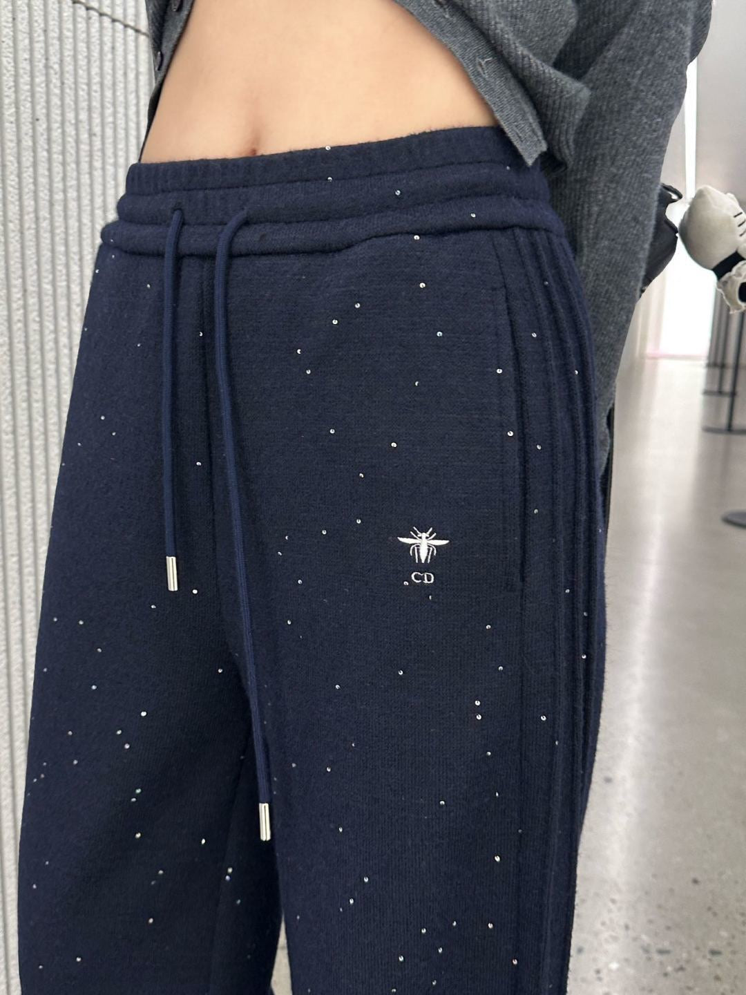 CD NEW embroidery pants