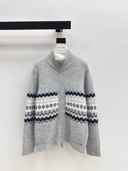 Ral NEW fair Isle jacquard cardigan