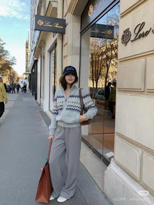 Ral NEW fair Isle jacquard cardigan