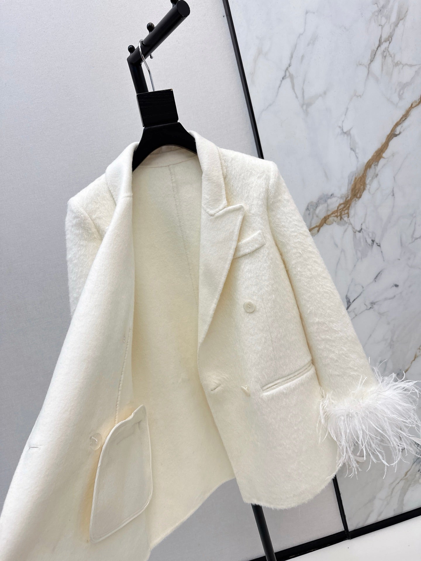 Miu NEW woolen blazer jacket