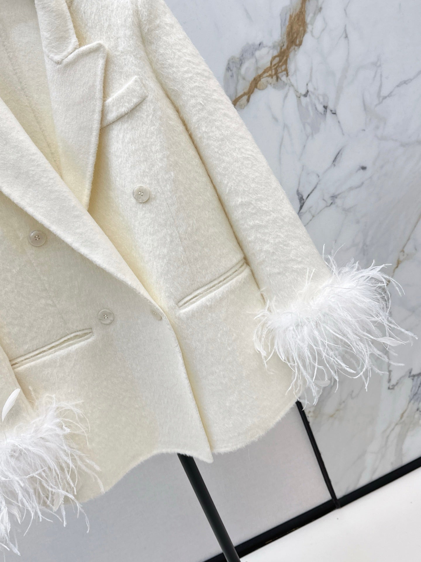 Miu NEW woolen blazer jacket