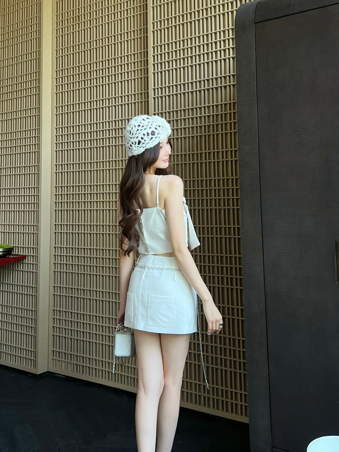 Chan NEW bow camisole