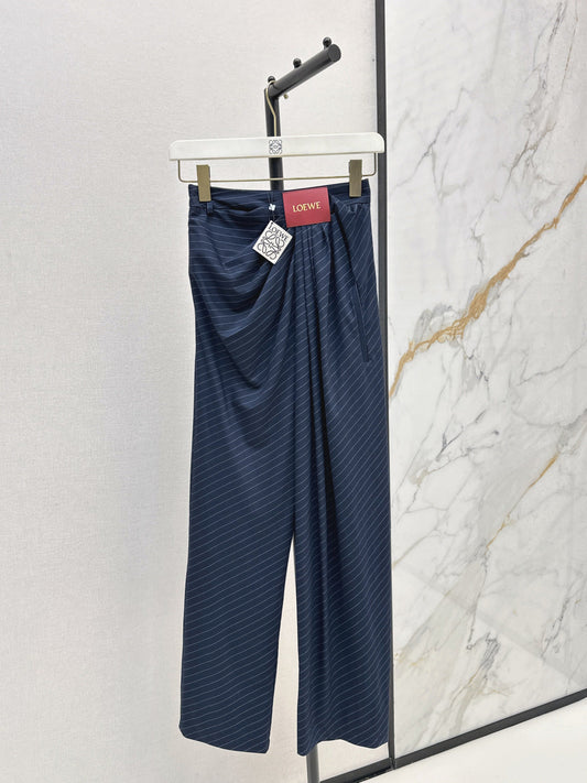 Loe NEW folds suits high-waist pants