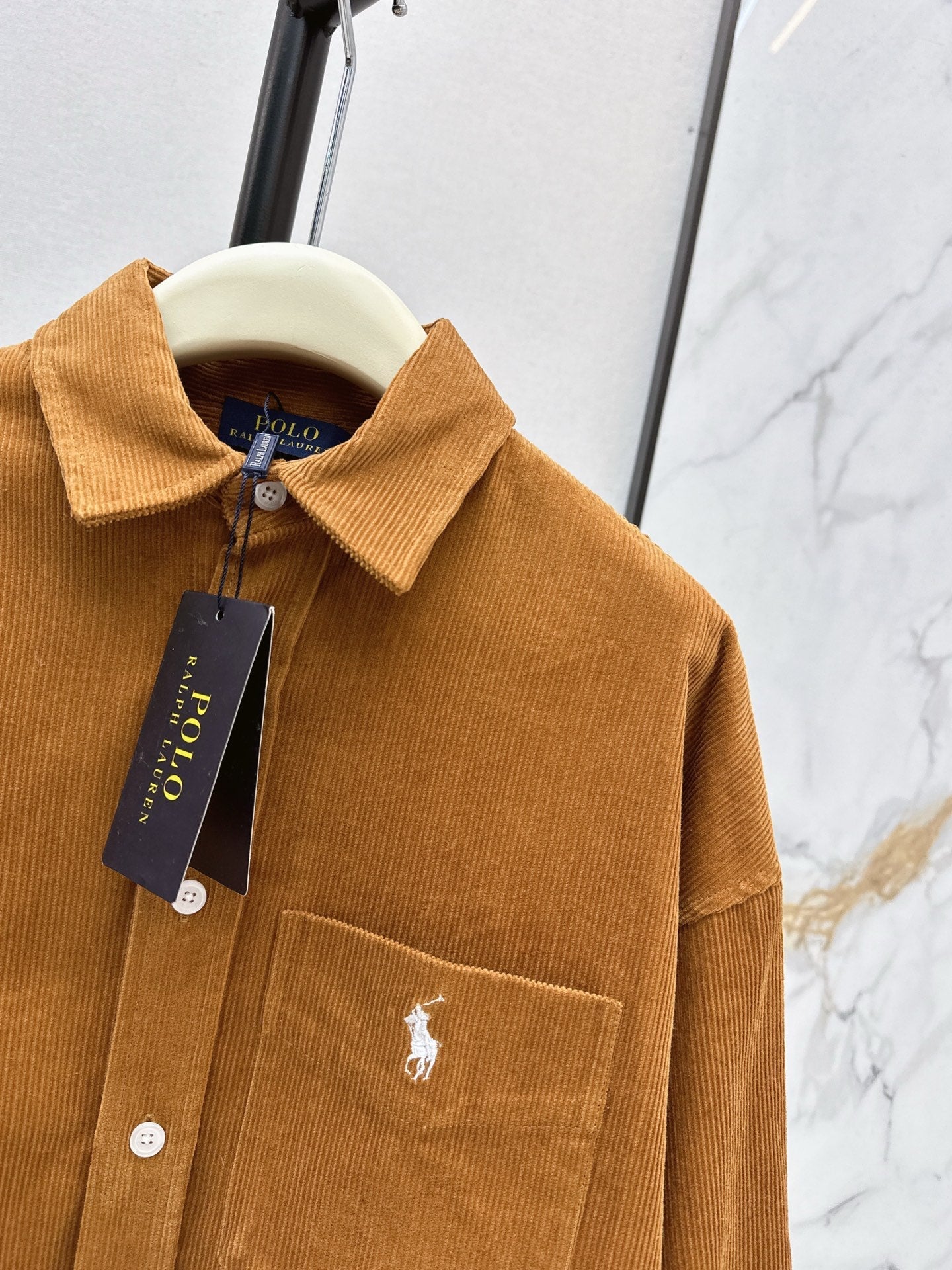 Ral NEW Embroidered corduroy shirt