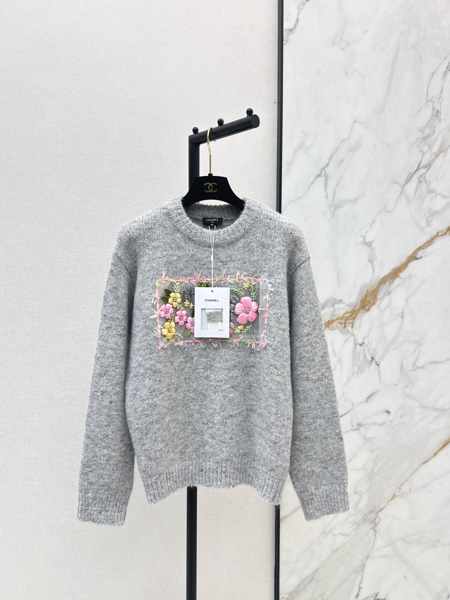 Chan NEW Floral sweater