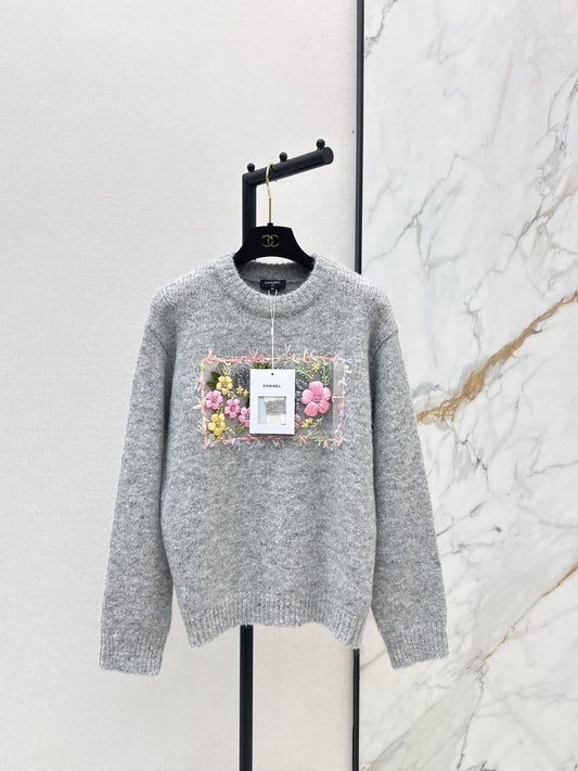 Chan NEW Floral sweater