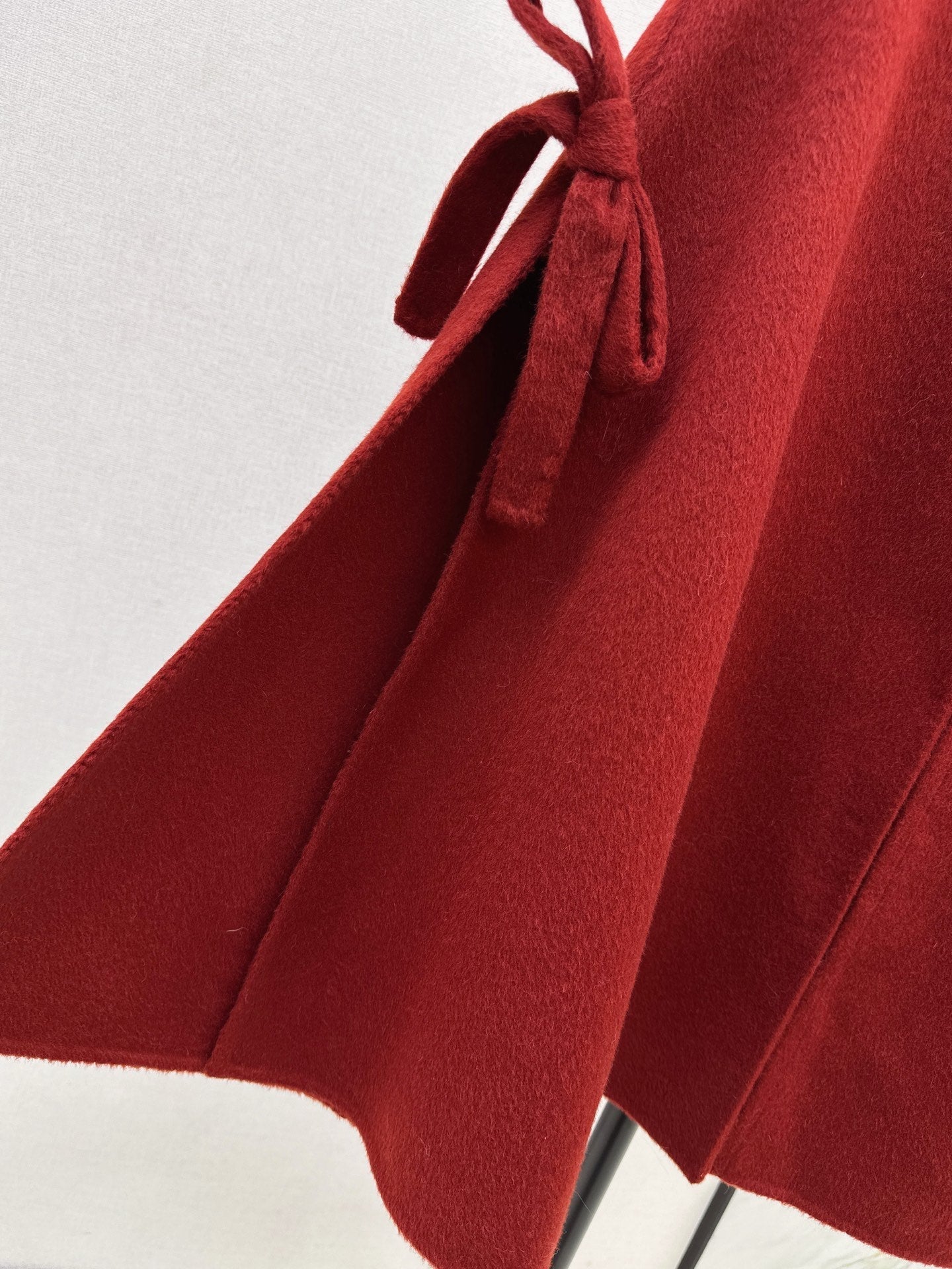 Chan NEW Bow-tie cape coat