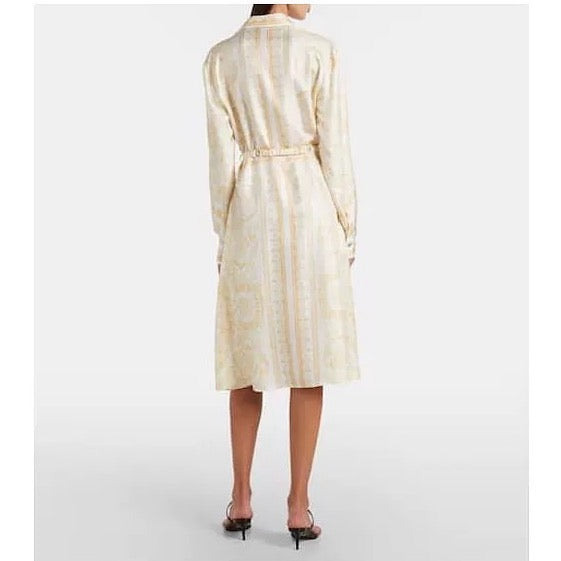 Ver NEW Printed silk dress