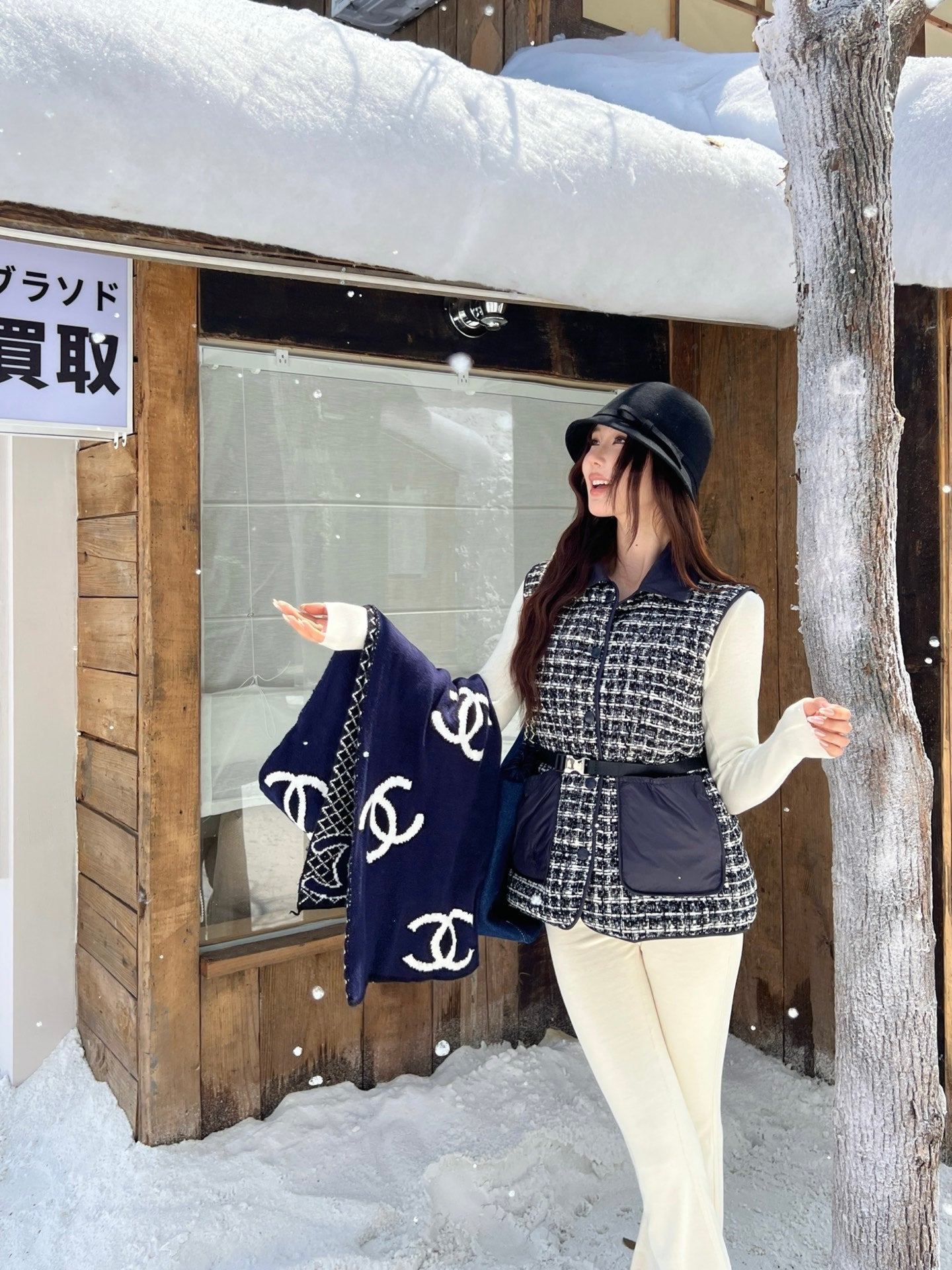 CD NEW Woven down Vest jacket