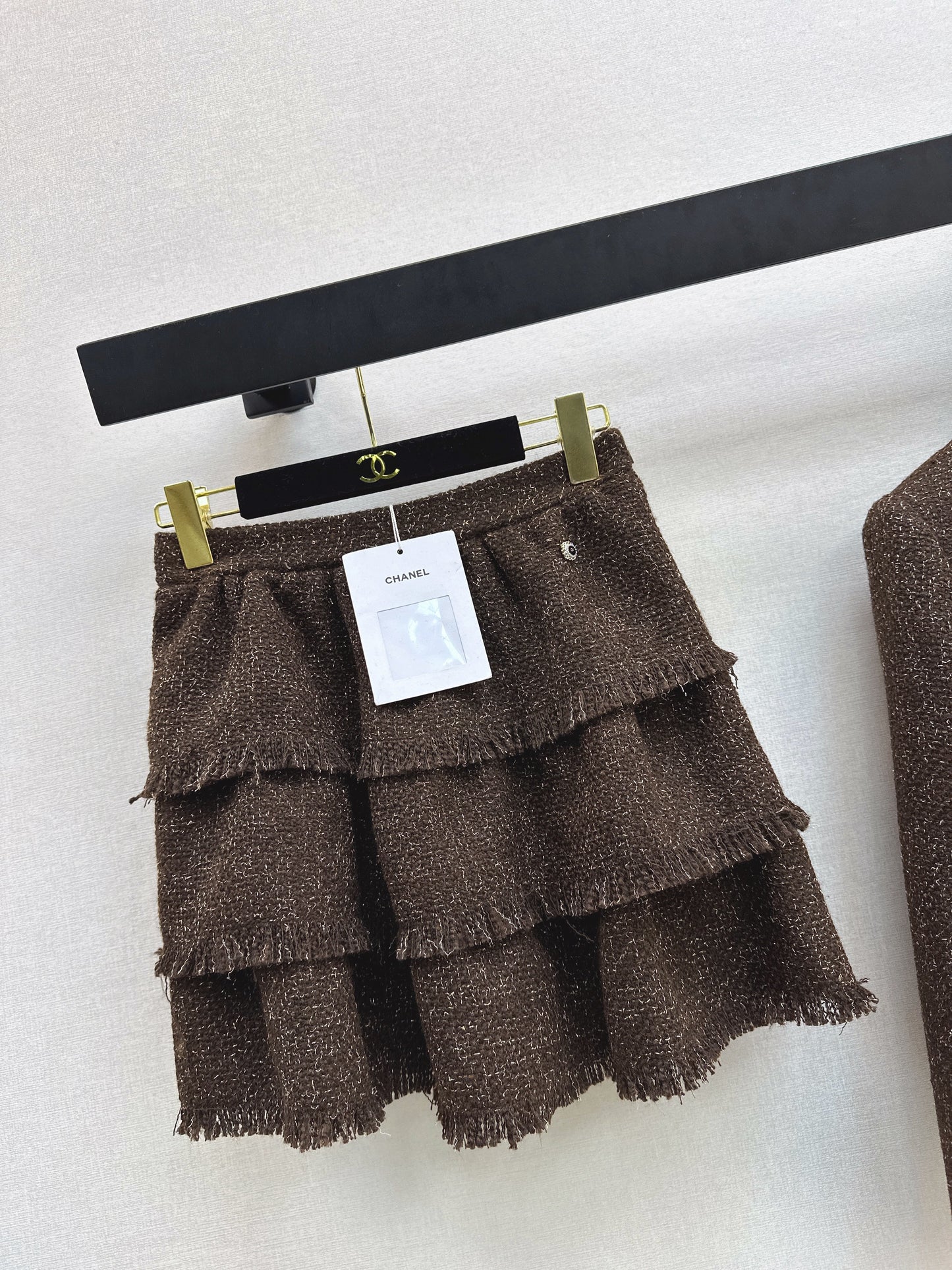 Chan NEW fringe woven skirts