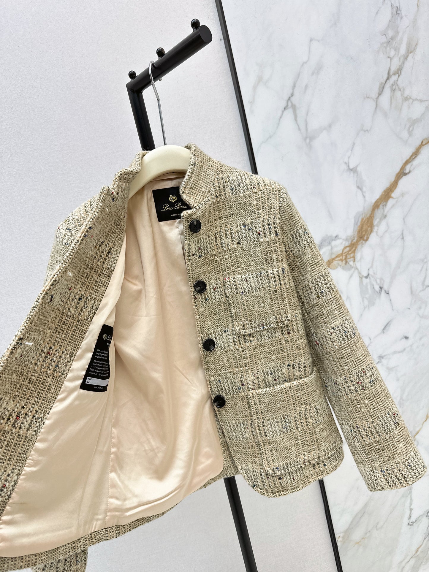 Loro NEW check jacket