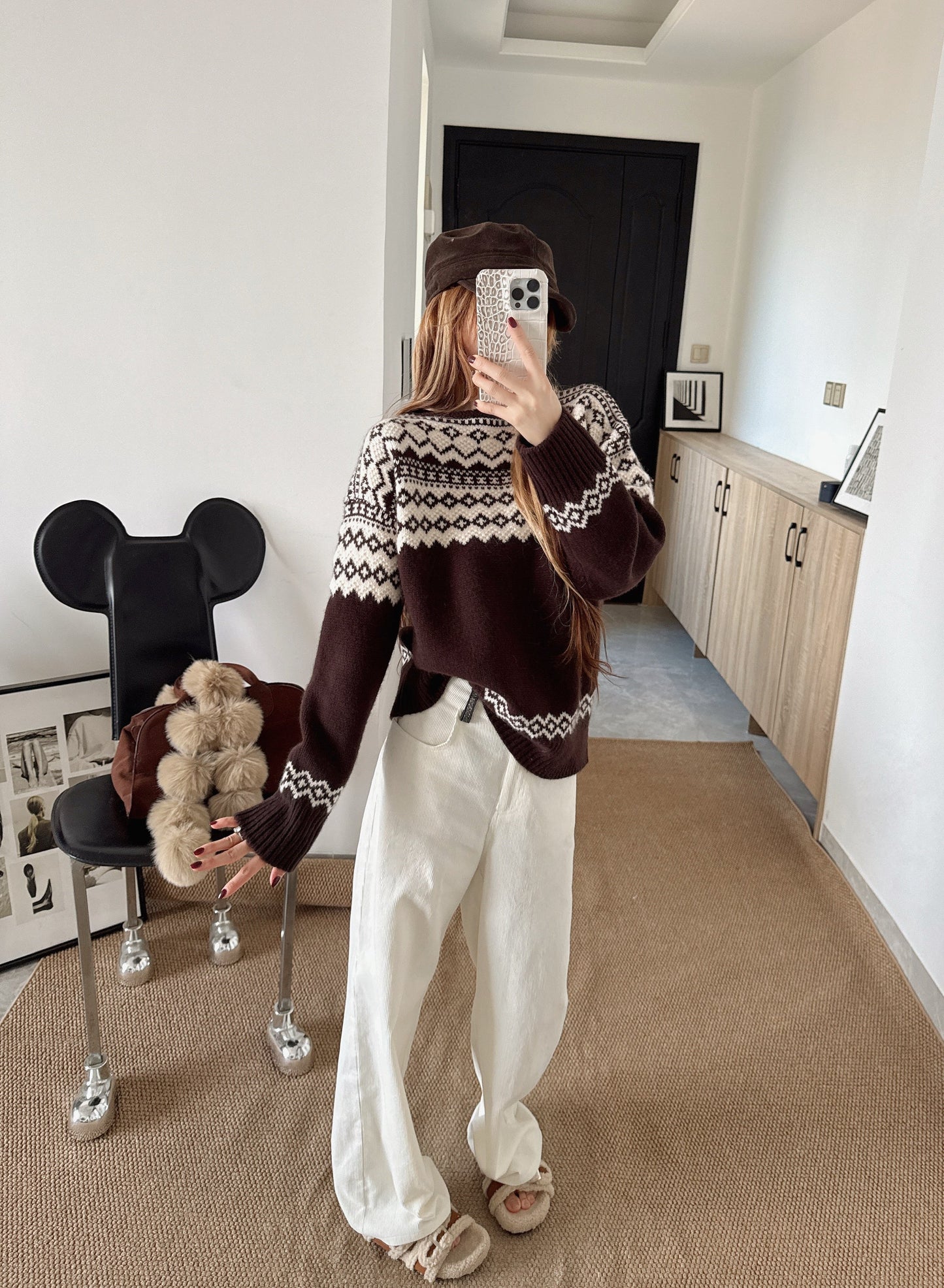 Ral NEW fair isle knit sweater