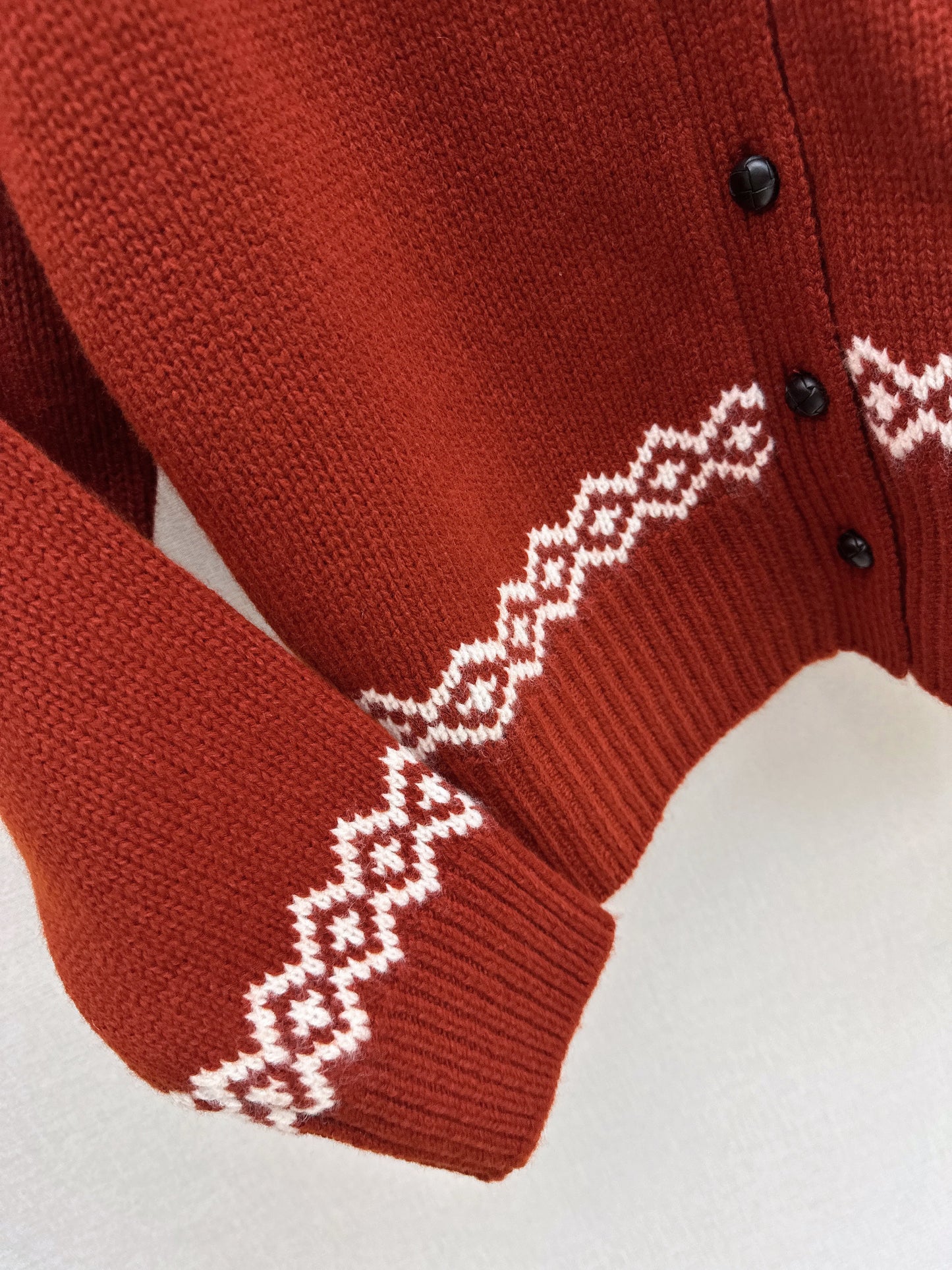 Ral NEW fair isle knit cardigan