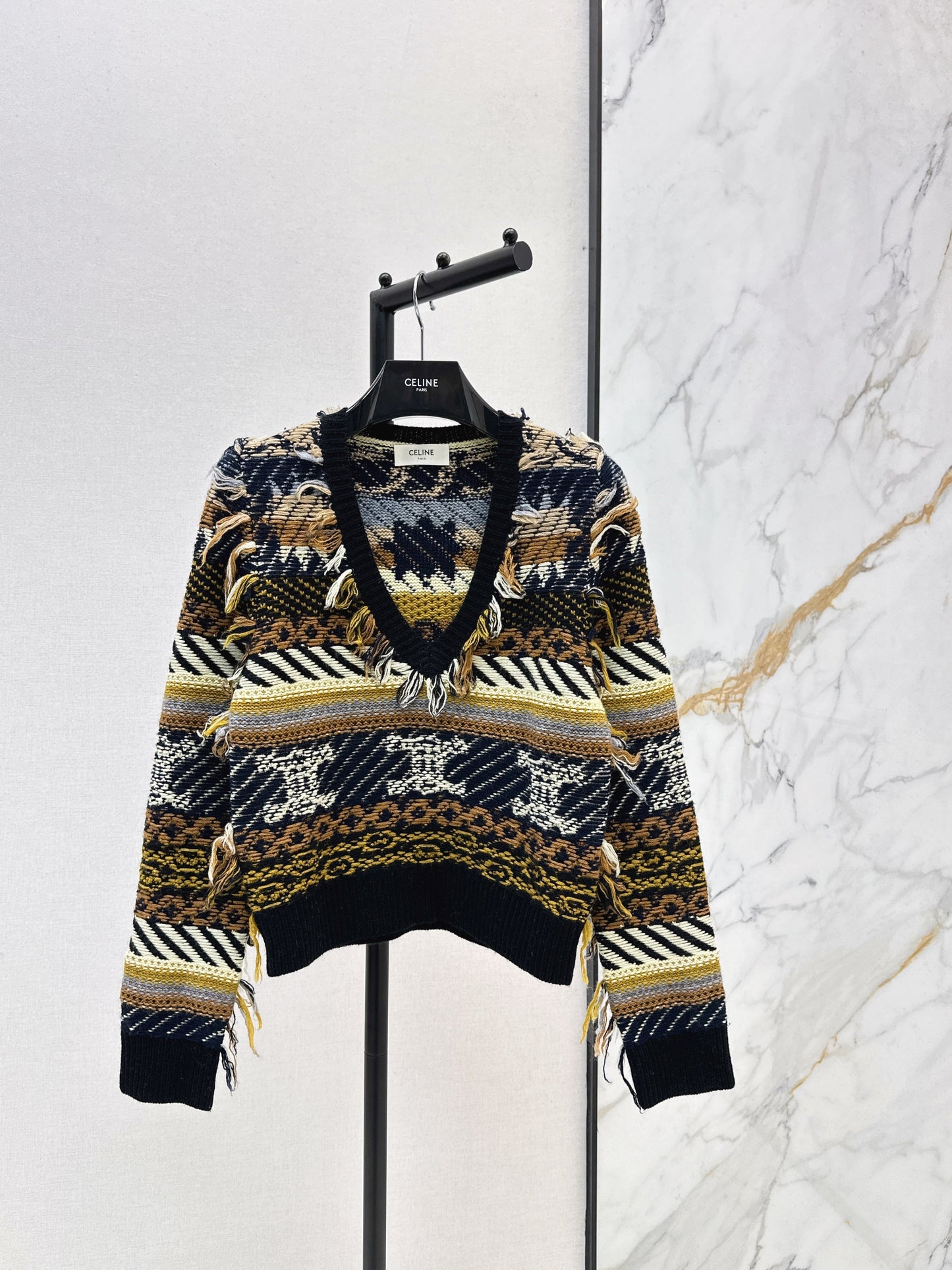 Celi NEW tassel knit sweater