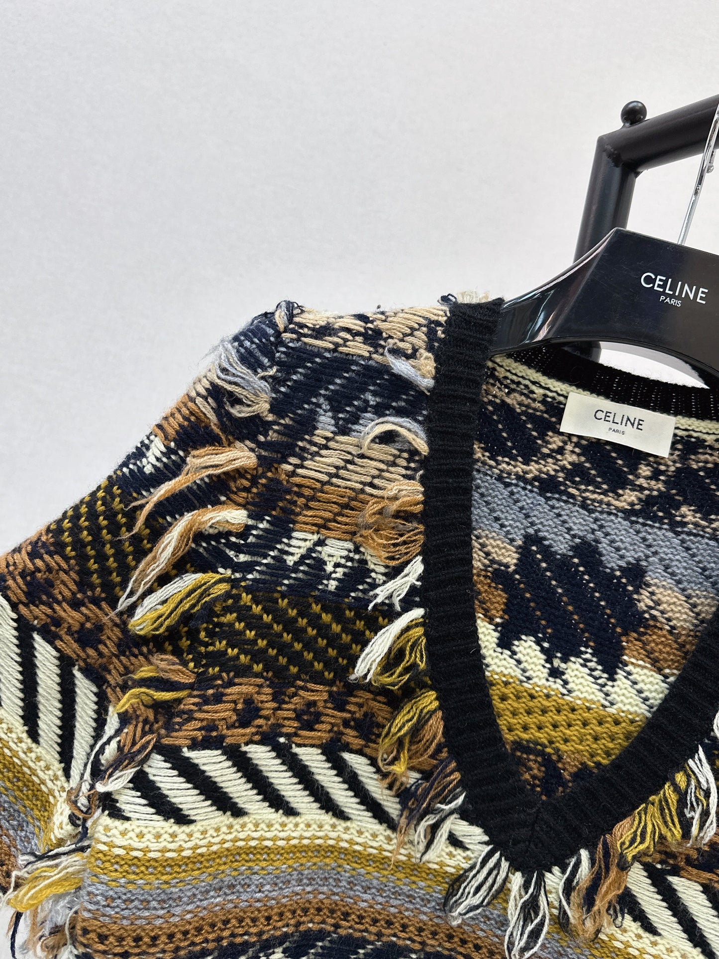 Celi NEW tassel knit sweater