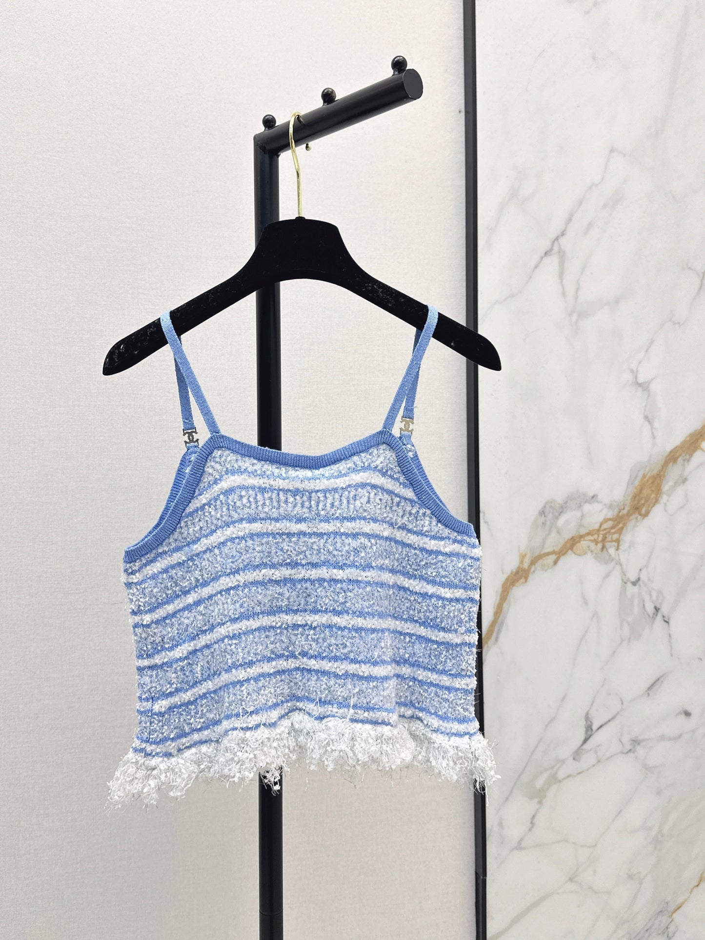Chan NEW tassel knit camisole
