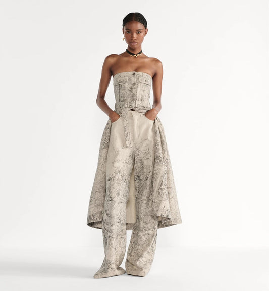 CD NEW printed jeans