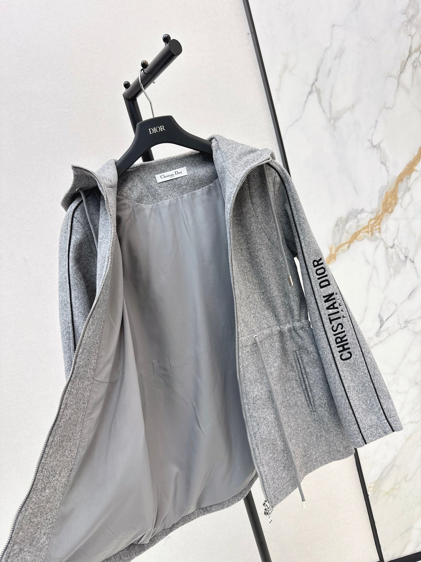 CD NEW drawstring hooded jacket