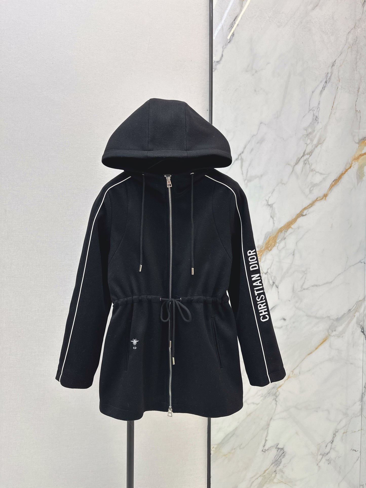 CD NEW drawstring hooded jacket