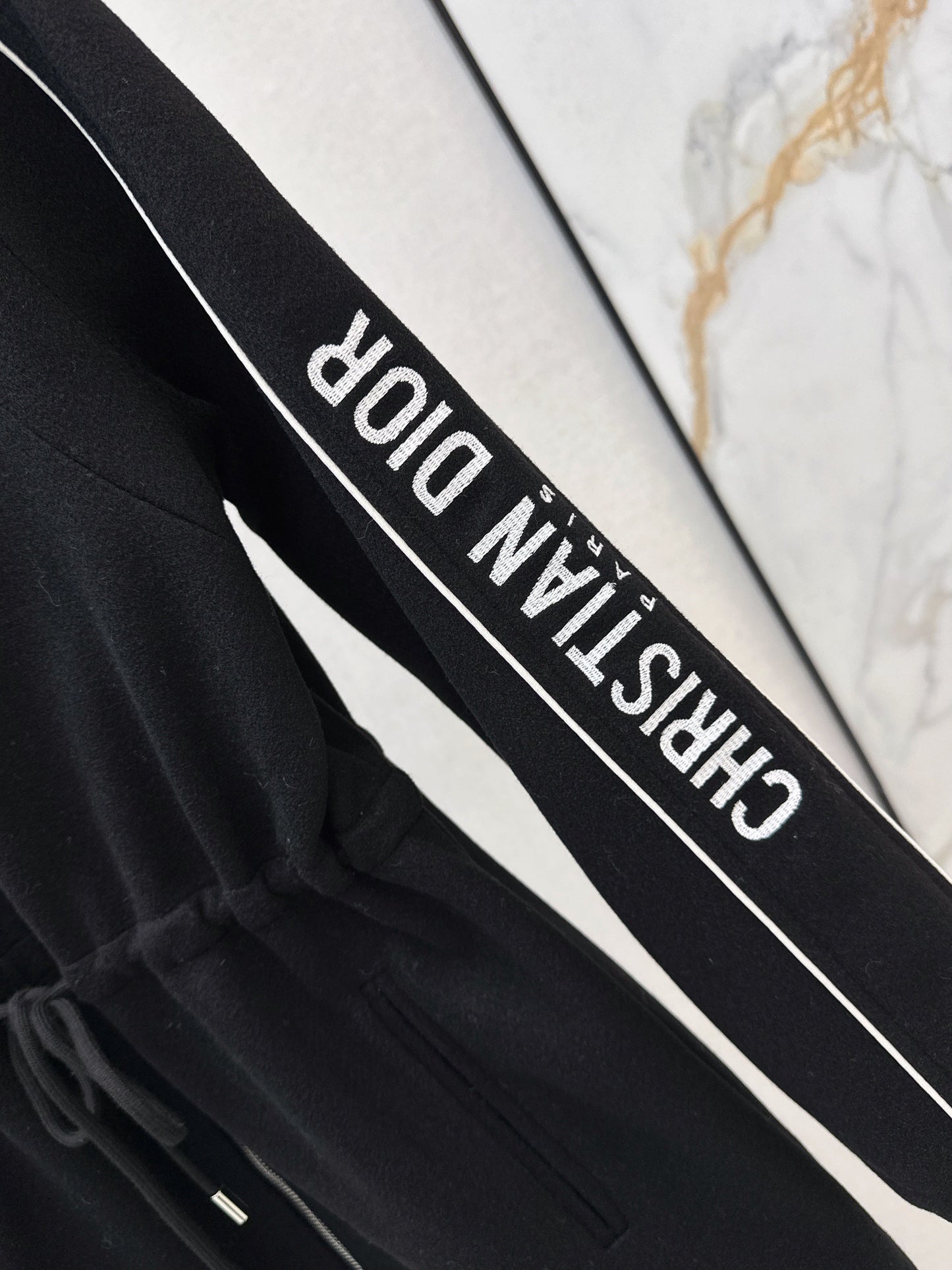 CD NEW drawstring hooded jacket